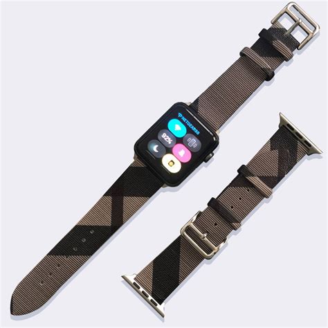 burberry style apple watch band|Burberry watch band sold separately.